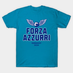 Forza Azzurri - Germany 2024 Euro T-Shirt